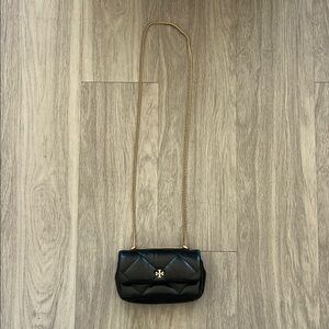 Black Tory Burch Quilted Crossbody Bag